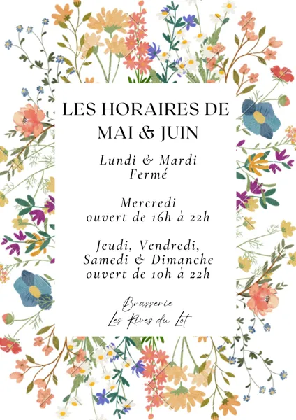 Horaires Printemps