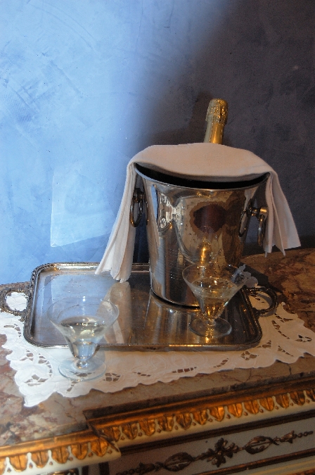 Champagne au Château de la Servayrie