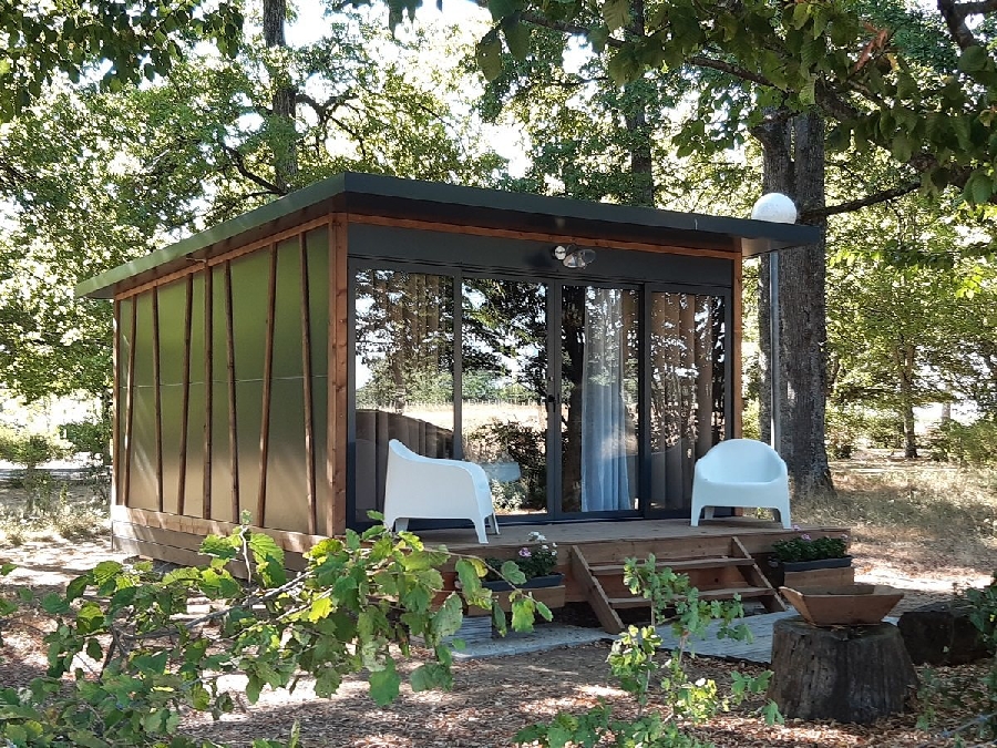 Tentes safari et Tiny House à l'Etang du Camp