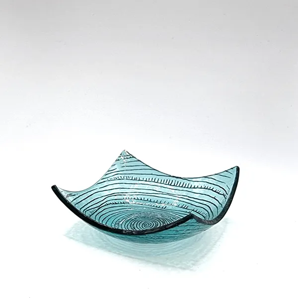 Petit vide poche, imprimé à la main puis fusionné