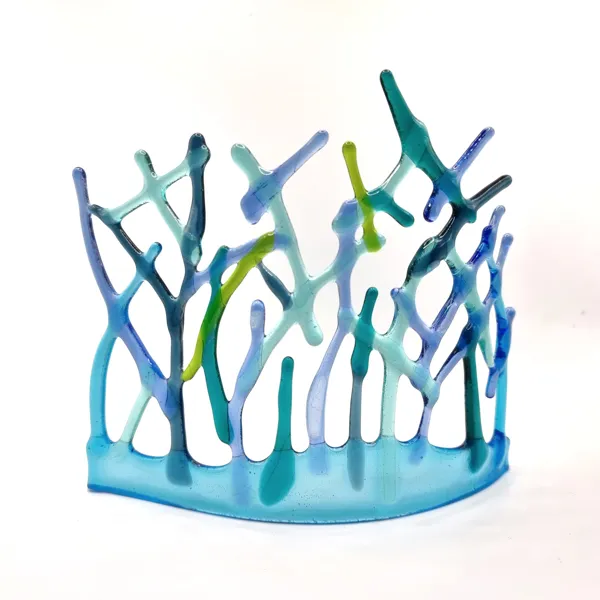 Verre fusionné - Art abstrait