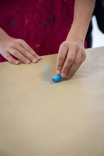Atelier initiation gestuelle auprès d'enfants
