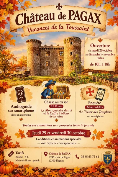 Animations vacances de la Toussaint