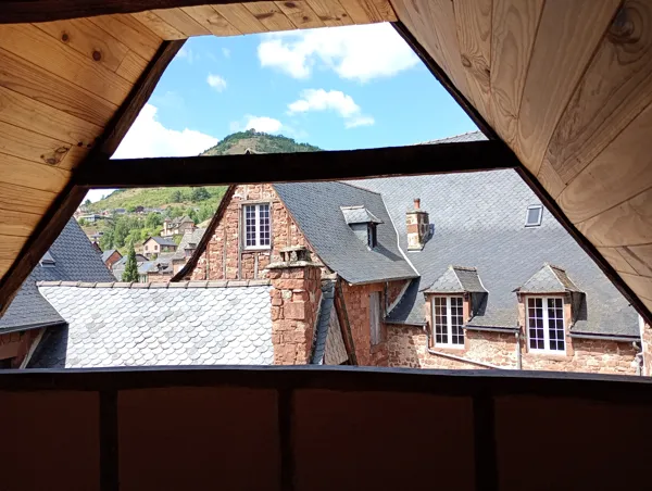 vue coté terrasse chambre 1